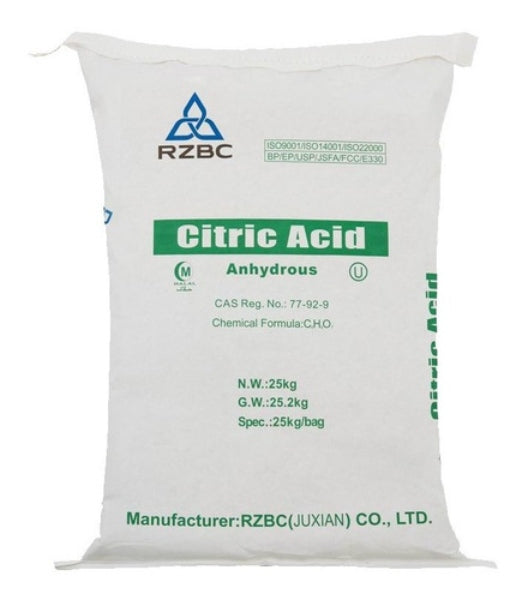 Ácido Cítrico – Agente edulcorante, conservador, regulador de pH en la  industria química y alimenticia