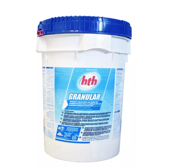 HIPOCLORITO DE CALCIO HTH AL 65% GRANULAR 45 KILOS