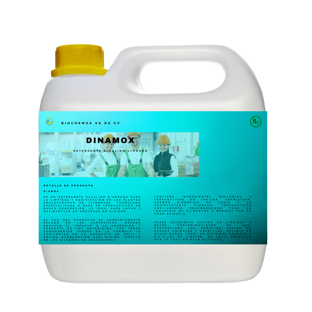 Detergente Alcalino CIP Clorado Biodegradable